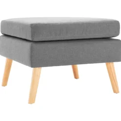 vidaXL Repose-pied Tissu