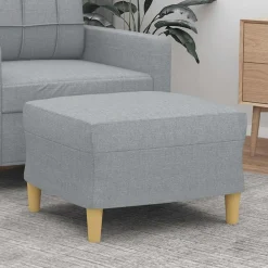 vidaXL Repose-pied 60x50x41 cm Tissu
