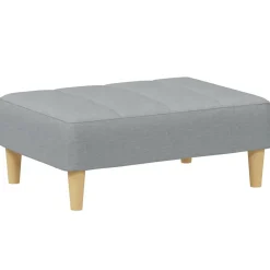 vidaXL Repose-pied 77x55x31 cm tissu