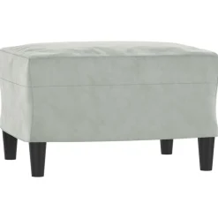 vidaXL Repose-pied 60x50x41 cm Velours
