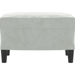 vidaXL Repose-pied 60x50x41 cm Velours