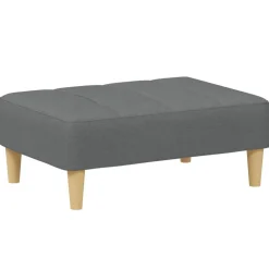 vidaXL Repose-pied 77x55x31 cm tissu