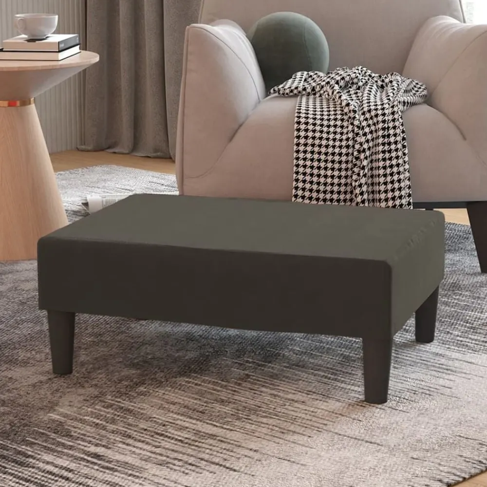 vidaXL Repose-pied 78x56x32 cm Velours