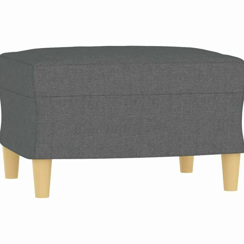 vidaXL Repose-pied 60x50x41 cm Tissu