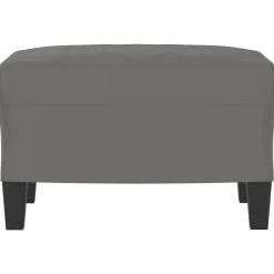 vidaXL Repose-pied 60x50x41 cm Tissu microfibre