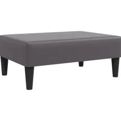 vidaXL Repose-pied 77x55x31 cm similicuir