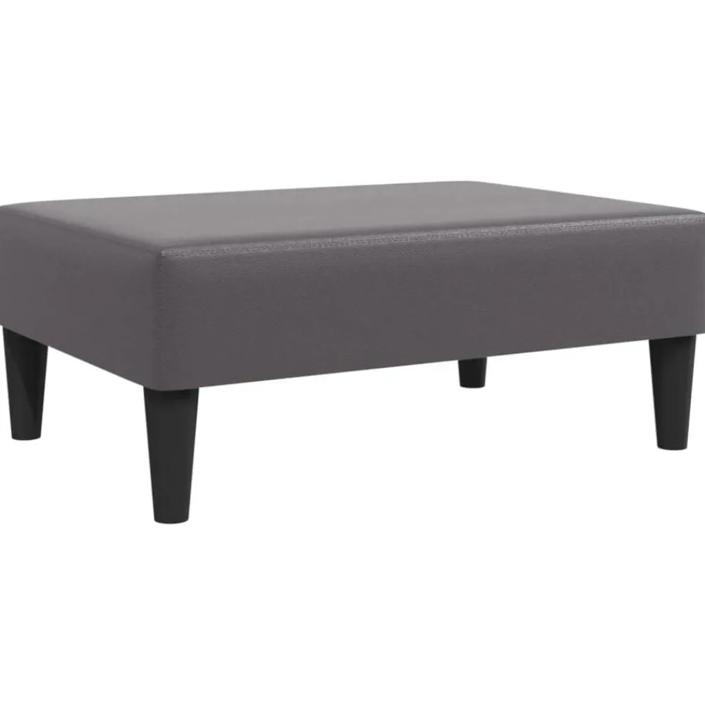 vidaXL Repose-pied 77x55x31 cm similicuir