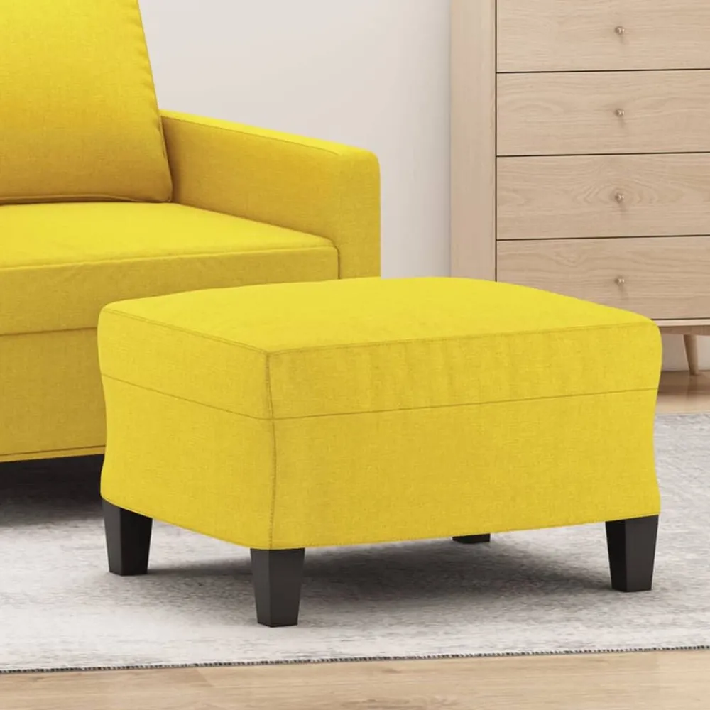 vidaXL Repose-pied 60x50x41 cm Tissu