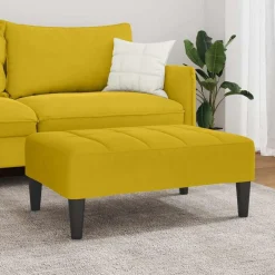 vidaXL Repose-pied 77x55x31 cm velours