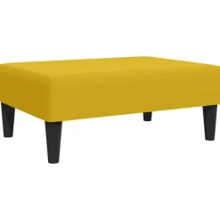 vidaXL Repose-pied 77x55x31 cm velours