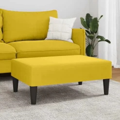 vidaXL Repose-pied 77x55x31 cm velours