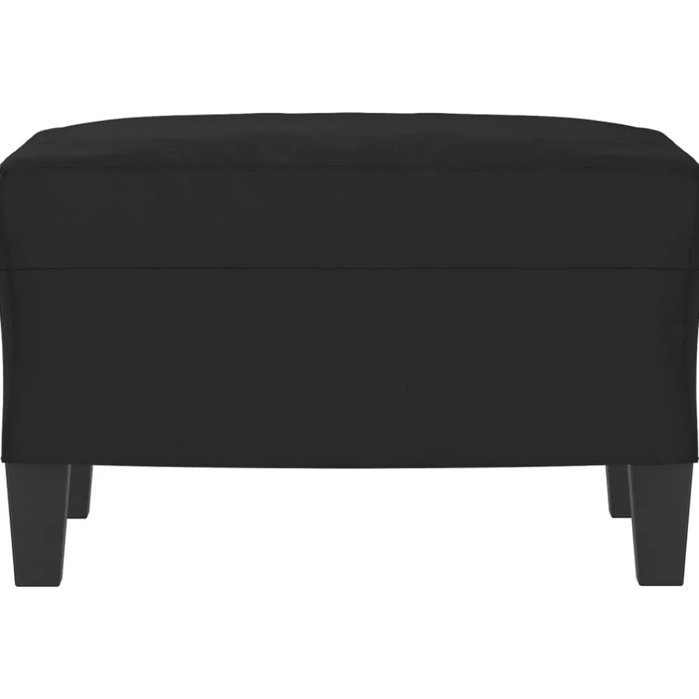 vidaXL Repose-pied 60x50x41 cm Tissu microfibre