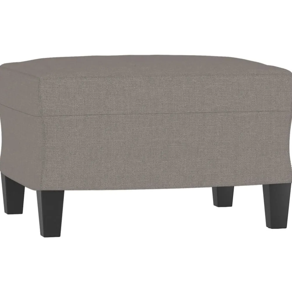 vidaXL Repose-pied 60x50x41 cm Tissu