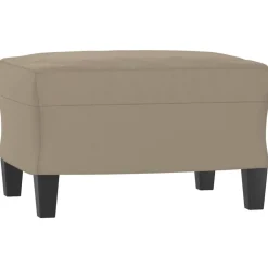 vidaXL Repose-pied 60x50x41 cm Tissu microfibre