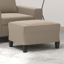 vidaXL Repose-pied 60x50x41 cm Tissu microfibre