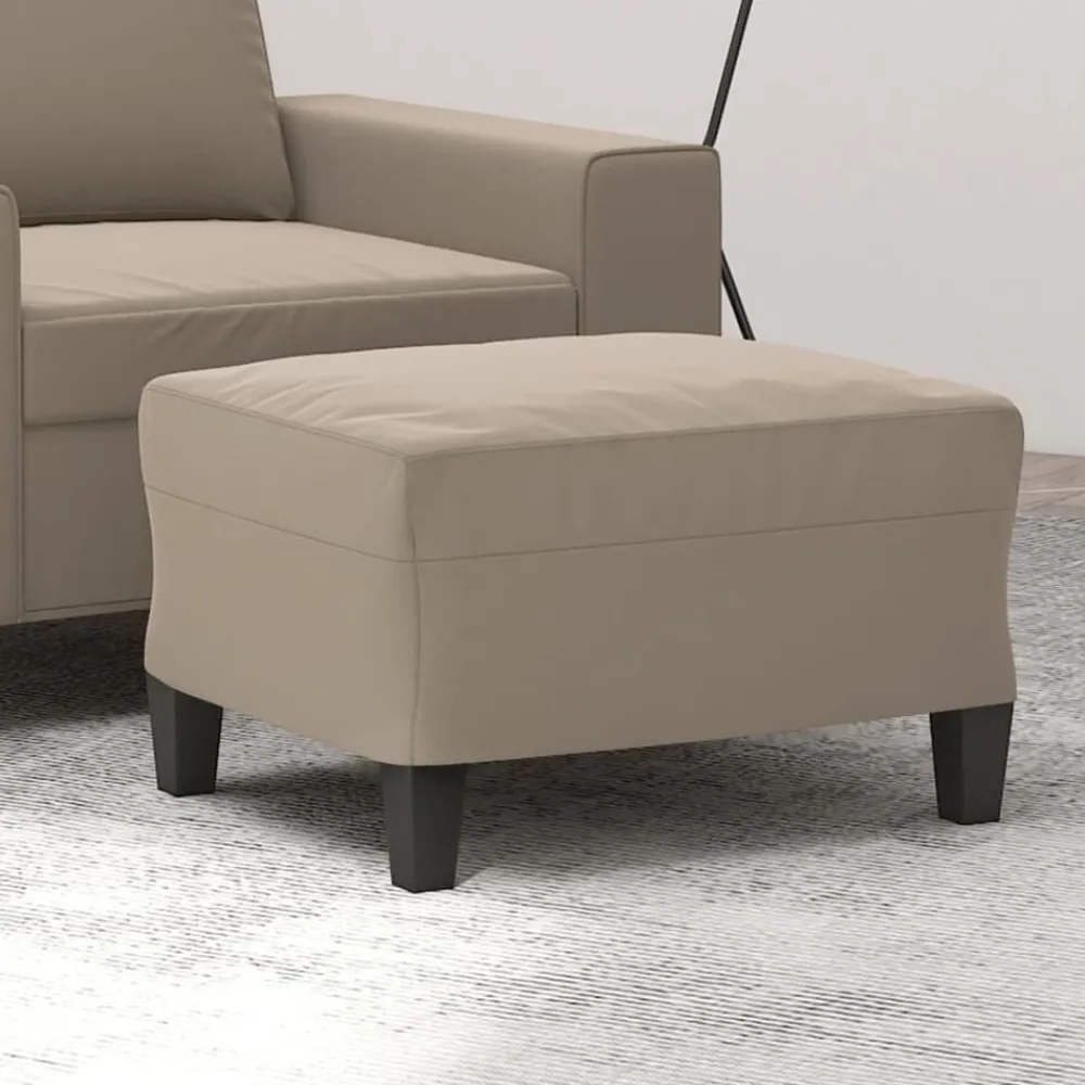 vidaXL Repose-pied 60x50x41 cm Tissu microfibre