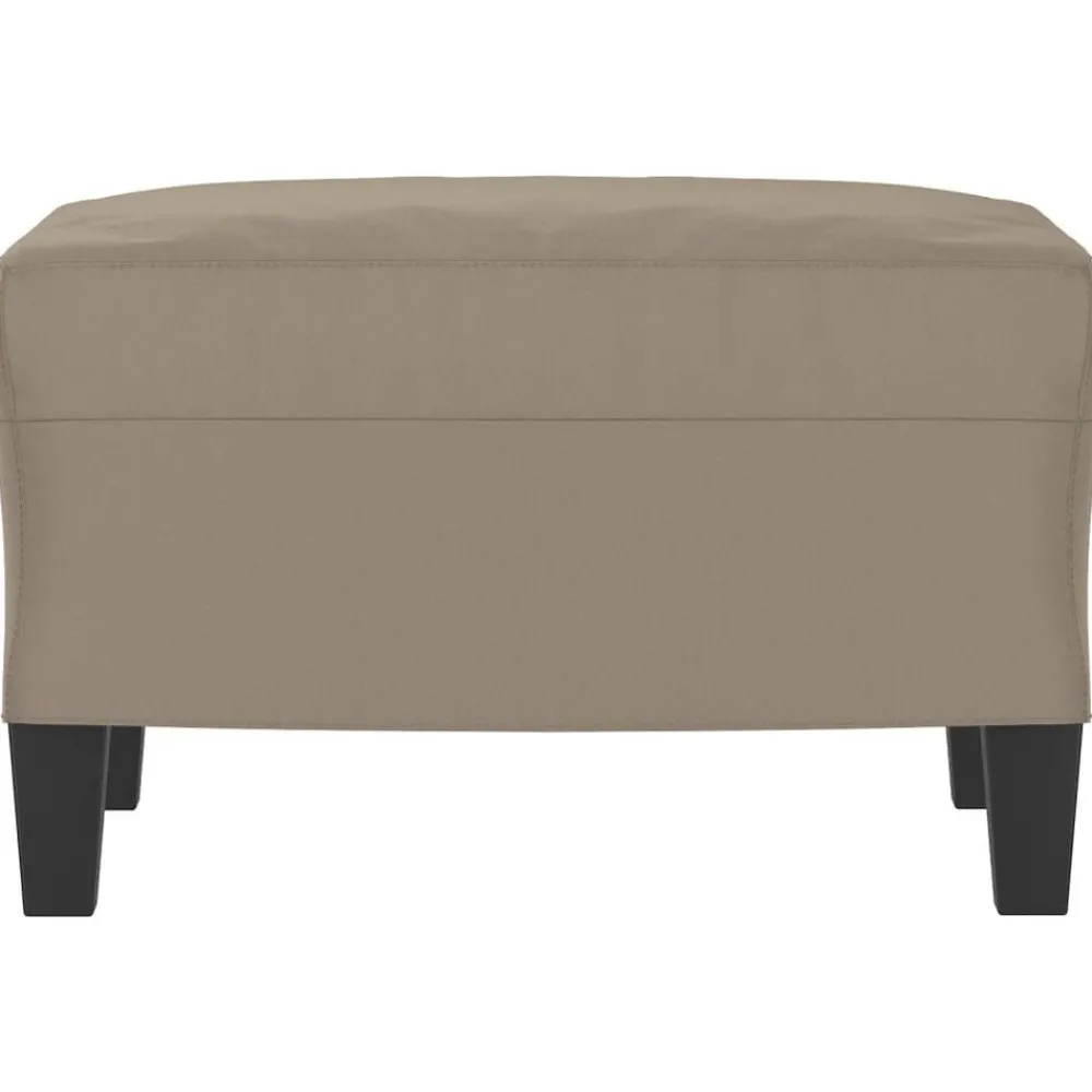 vidaXL Repose-pied 60x50x41 cm Tissu microfibre