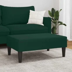 vidaXL Repose-pied 77x55x31 cm velours