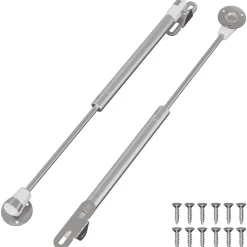 vidaXL Ressort à gaz hydraulique 2 pcs Argenté 280 x 17 x 16 mm