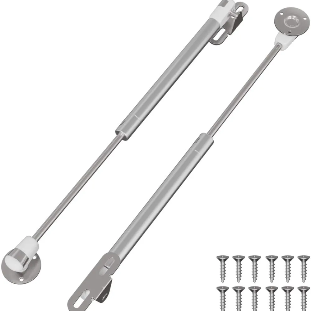 vidaXL Ressort à gaz hydraulique 2 pcs Argenté 280 x 17 x 16 mm