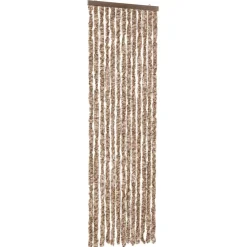 vidaXL Rideau anti-mouches 56x185 cm chenille