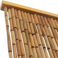 vidaXL Rideau de porte contre insectes Bambou 56 x 185 cm