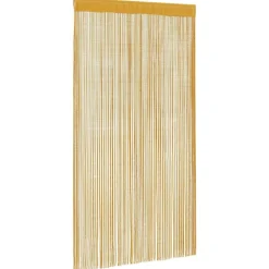 Décorations-vidaXL Rideaux à fils 2 pcs or 140x250 cm Doré