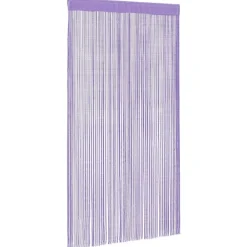 Décorations-vidaXL Rideaux à fils 2 pcs 100x250 cm Violet