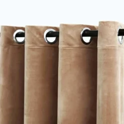 vidaXL Rideaux occultants avec anneaux 2 pcs Velours 140x175 cm
