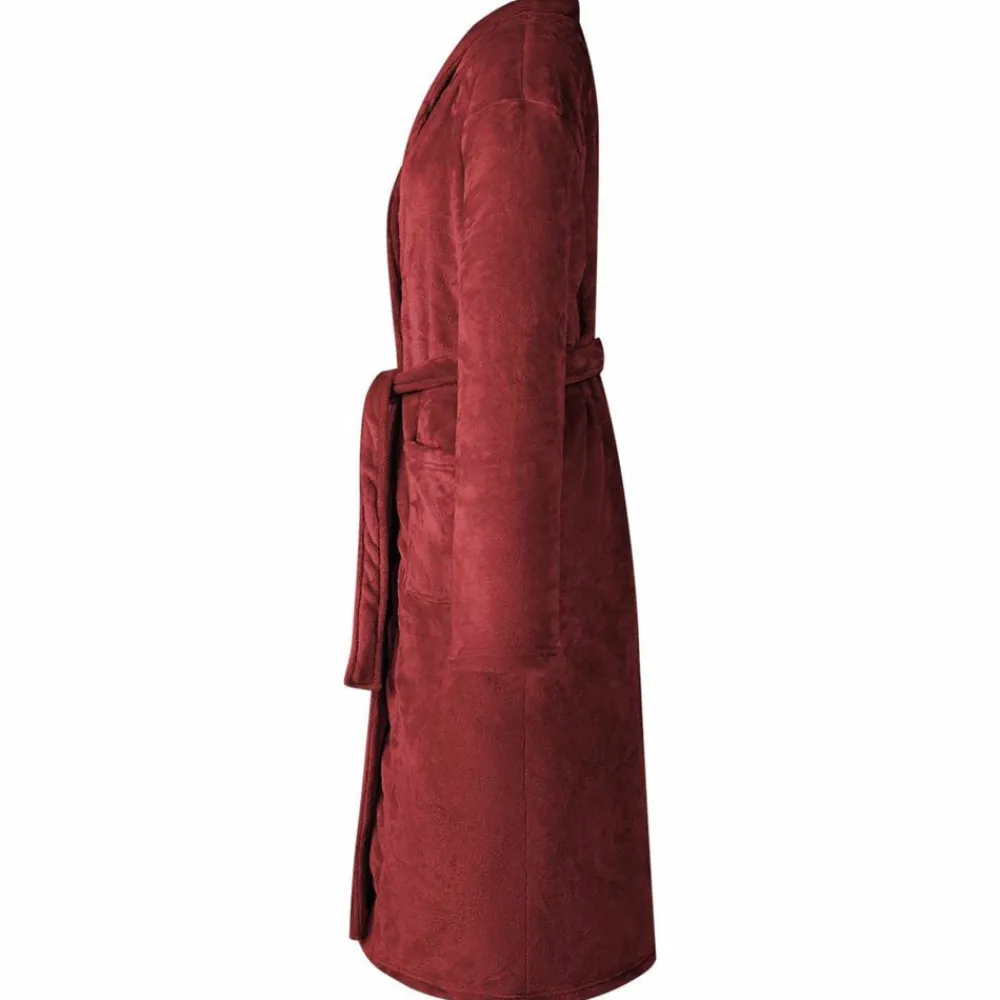 vidaXL Robe de bain sans capuche s Flanelle
