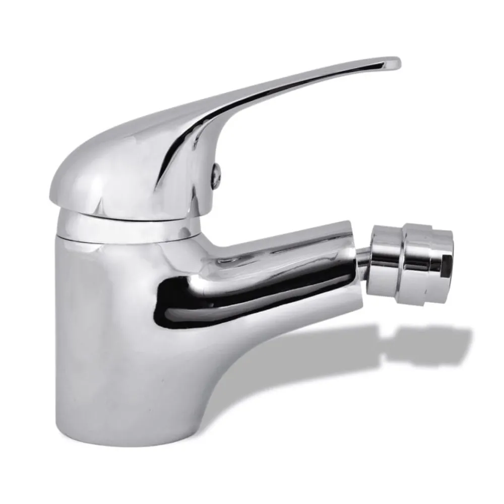 Plomberie-vidaXL Robinet de bidet de salle de bain Chrome