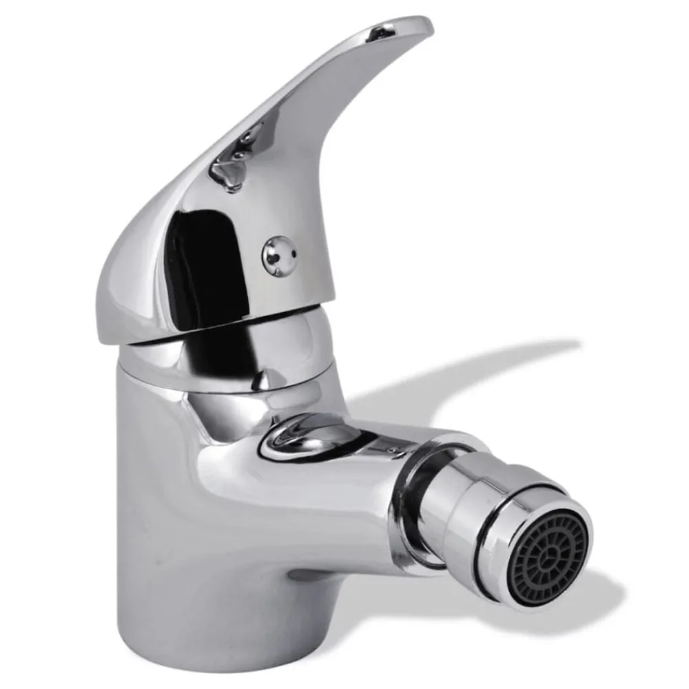 Plomberie-vidaXL Robinet de bidet de salle de bain Chrome