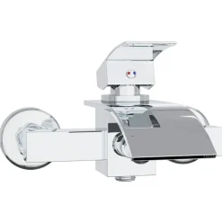 Plomberie-vidaXL Robinet de Douche Mixer G 1 / 2 pouces Chrome