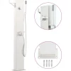 Piscine & Spa-vidaXL Robinet de douche de jardin 110 cm Acier inoxydable