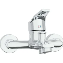 Plomberie-vidaXL Robinet de Douche Mixer G 1 / 2 pouces Chrome