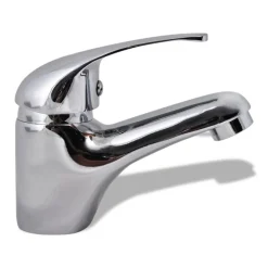 Plomberie-vidaXL Robinet de lavabo Chrome