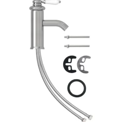 vidaXL Robinet de lavabo de salle de bain é 130x180 mm