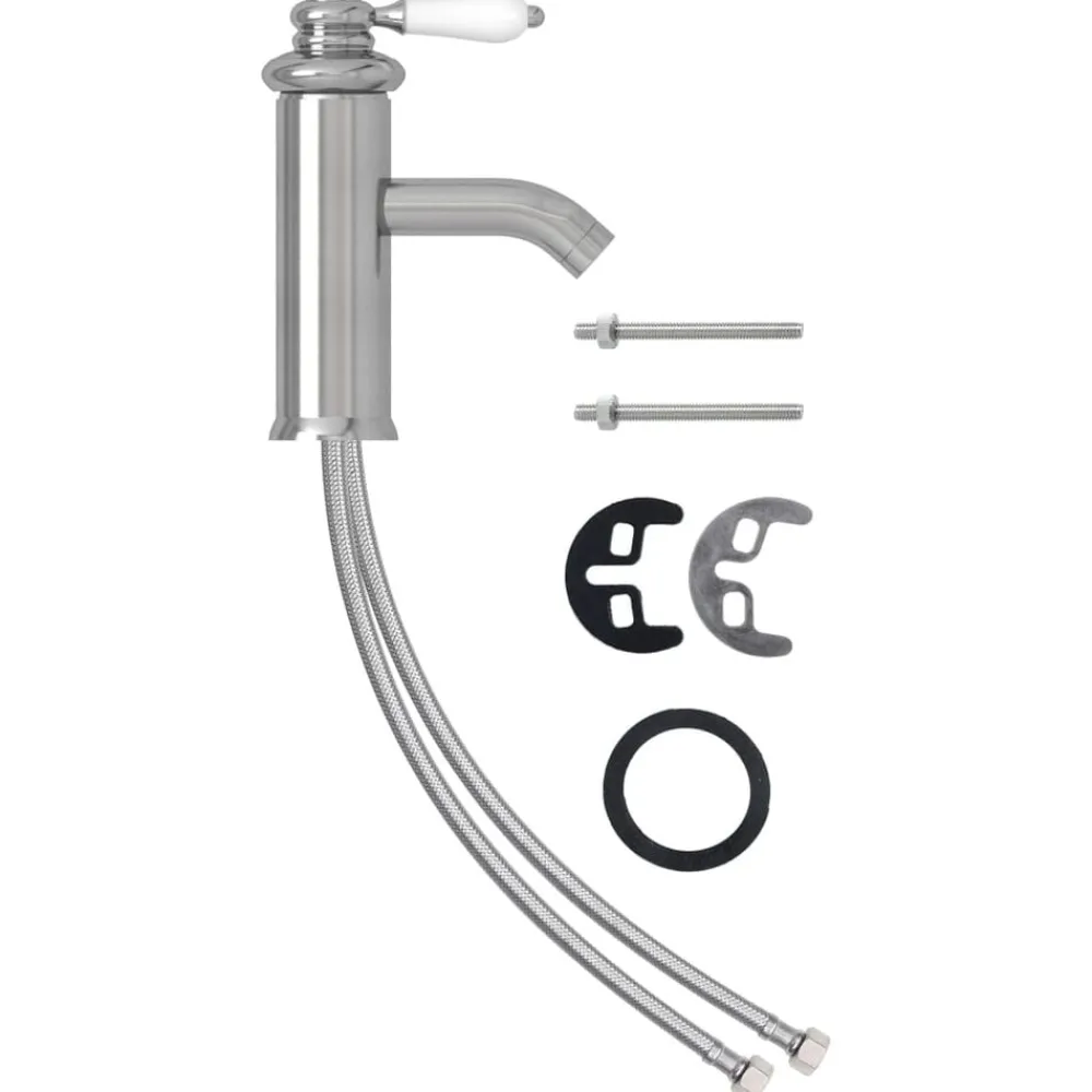 vidaXL Robinet de lavabo de salle de bain é 130x180 mm