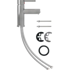 vidaXL Robinet de lavabo de salle de bain é 130x176 mm