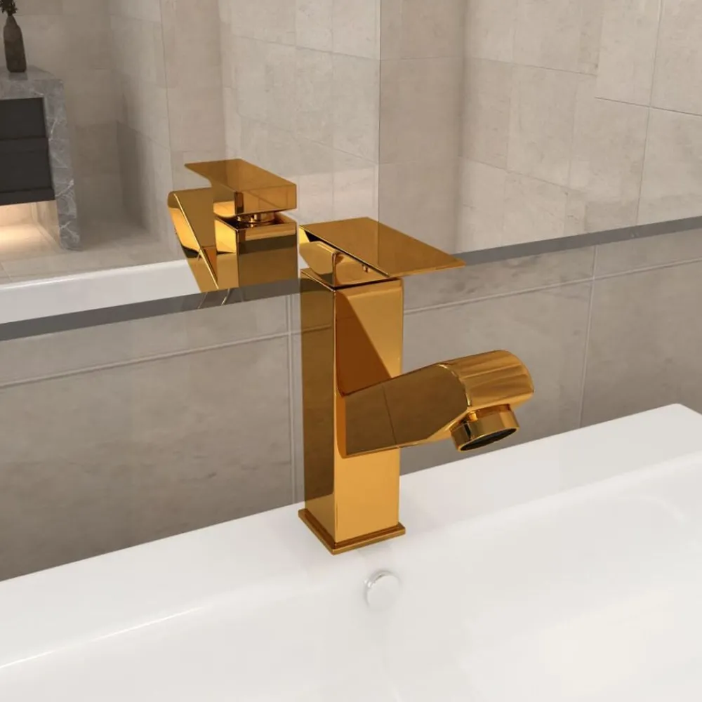 vidaXL Robinet de lavabo rétractable Finition e 157x172 mm