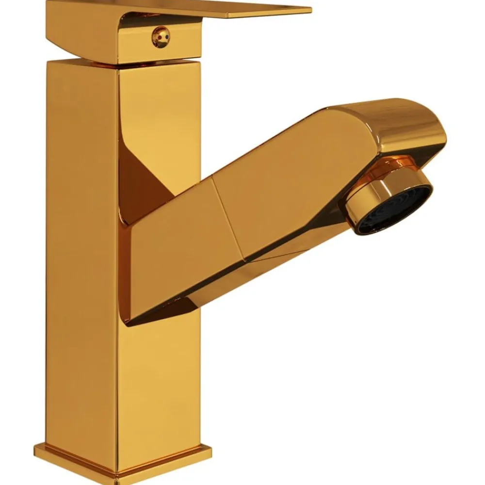 vidaXL Robinet de lavabo rétractable Finition e 157x172 mm