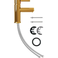 vidaXL Robinet de lavabo de salle de bain 130x176 mm