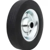 vidaXL Roue de jauge Ø20x5 cm caoutchouc solide et acier