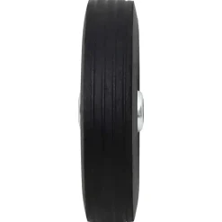 vidaXL Roue de jauge Ø20x5 cm caoutchouc solide et acier