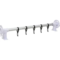 vidaXL Rouleau de couverture de piscine avec base en plastique