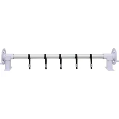 vidaXL Rouleau de couverture de piscine avec base en plastique