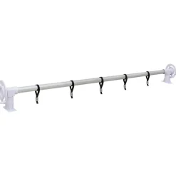 vidaXL Rouleau de couverture de piscine avec base en plastique