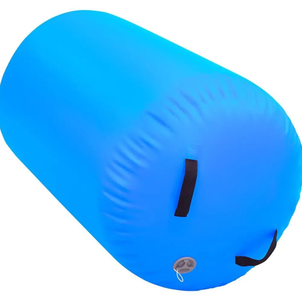 Entraînement & Fitness-vidaXL Rouleau gonflable de gymnastique avec pompe 100x60 cm PVC Bleu