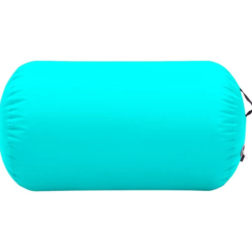 Entraînement & Fitness-vidaXL Rouleau gonflable de gymnastique avec pompe 100x60 cm PVC Vert