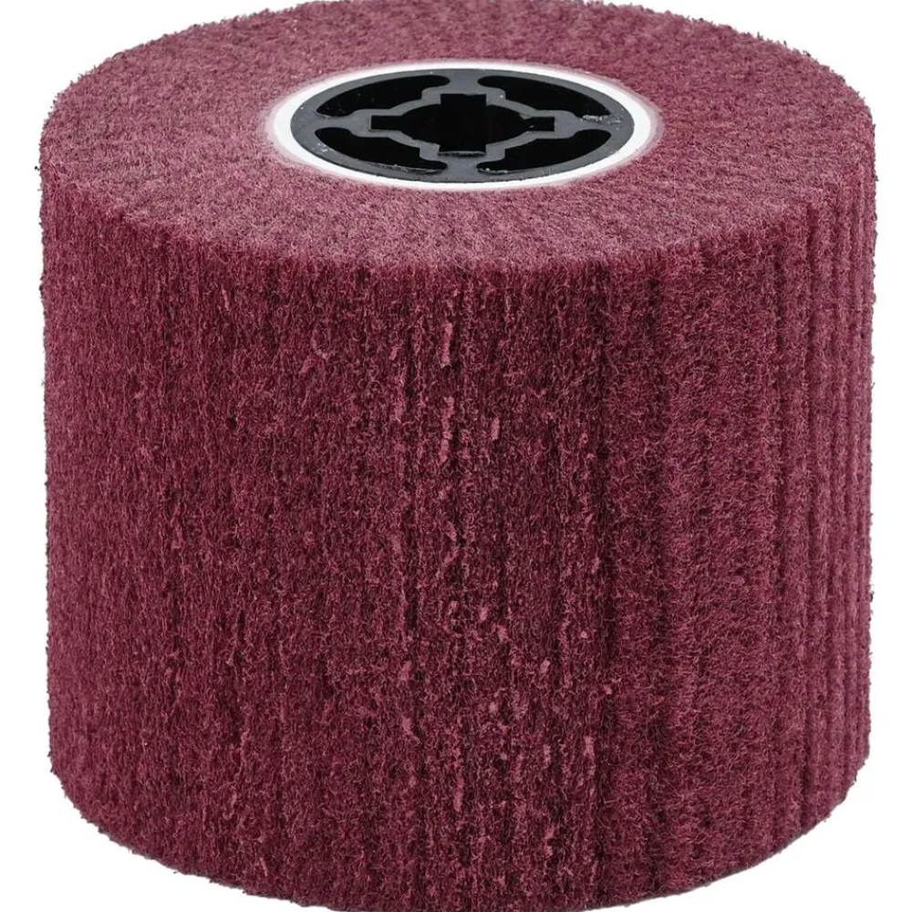 vidaXL Rouleaux de ponçage 3 pcs Rouge 12 x 12 x 10 cm